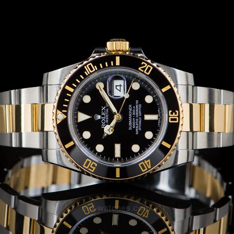 rolex gold submariner black|rolex submariner black price.